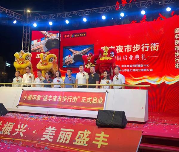 盛丰夜市步行街启业活动